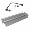 Tretco 24 in. Powder Coated Linear Burner Pan Kit, Natural Gas OB5-BK2-24-NG